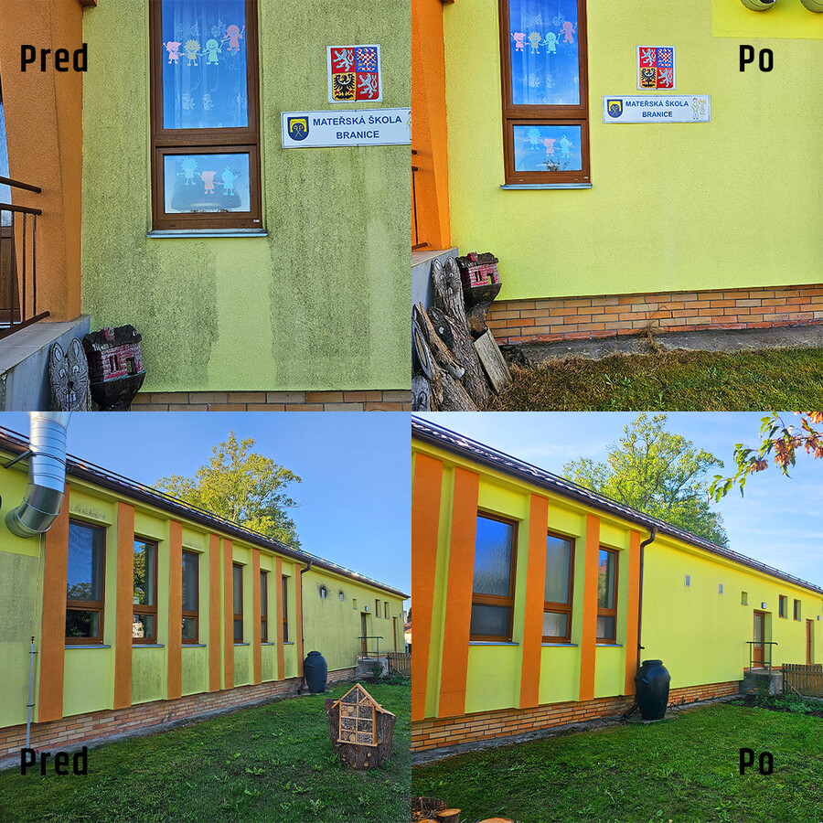 cistenie fasada skola 2