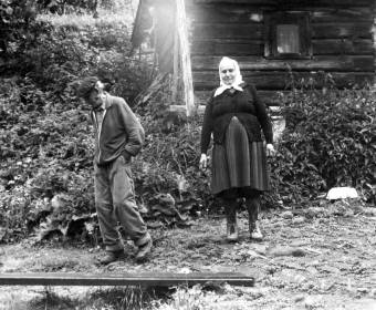 Harvelka, Poslední obyvatelia osady Humnaný Potok, manželia Kubíkovci, 1985