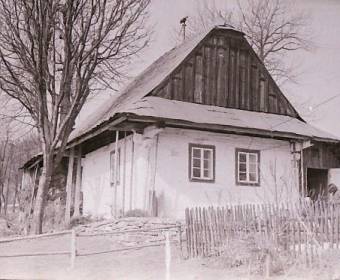 zrub domu z r 1871 Klokočov Hlavice 468, 1984
