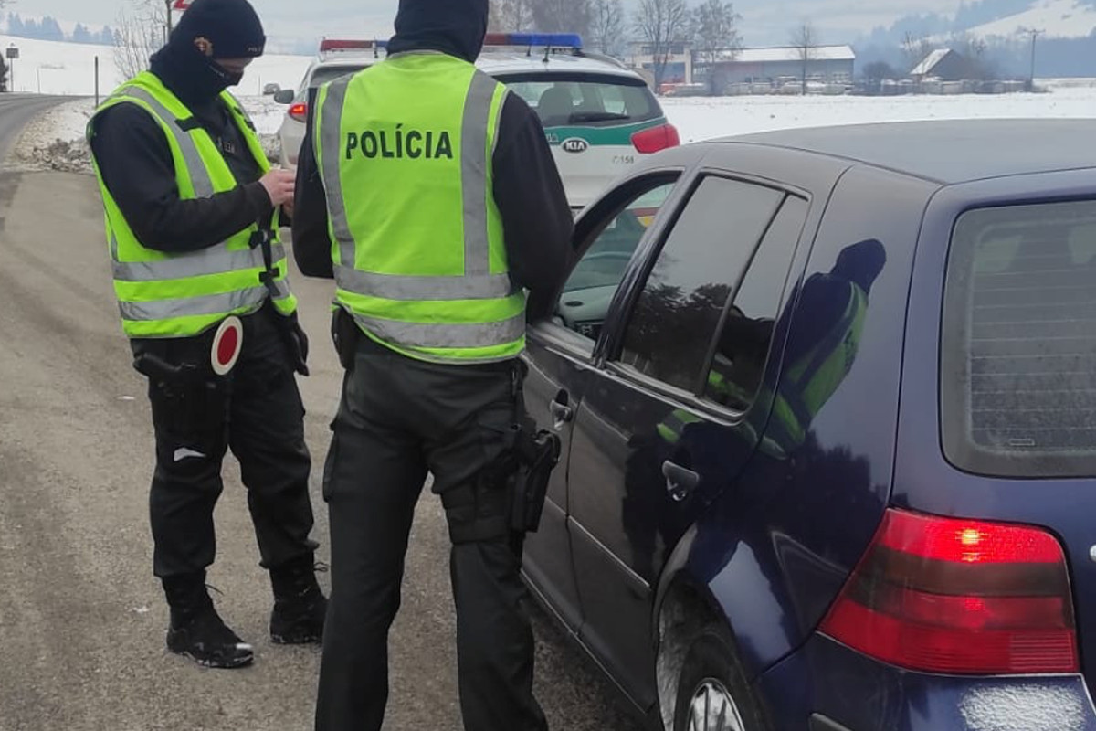 policajna kontrola alkohol