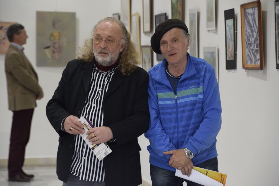 prof. Jaroslav Uhel a ocenen Stanislav Luhov