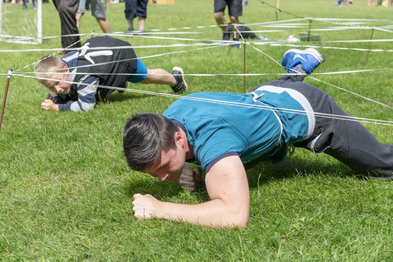 Podujatie podporene zo Zamestnaneckeho grantoveho programu Sport v r. 2018