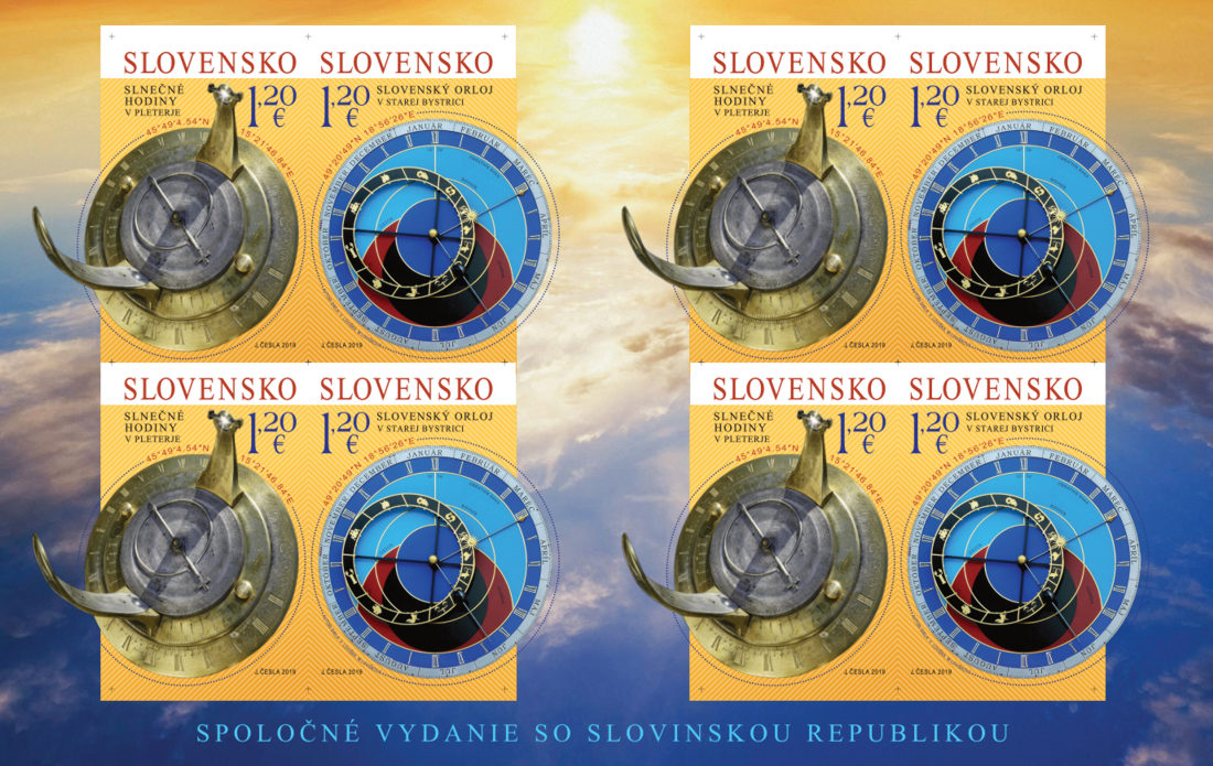 znamka slovensky orloj