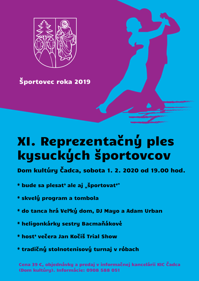 ples sportovcov 2020