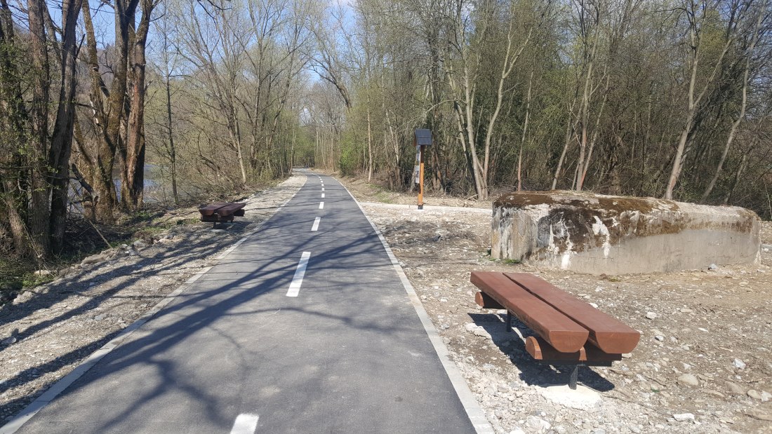 Cyklochodník v Krásne nad Kysucou