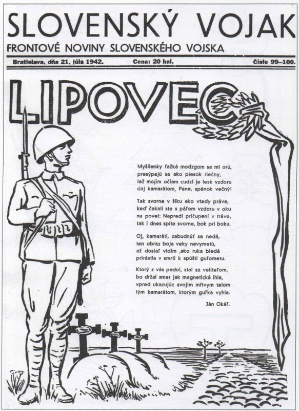 noviny slovensky vojak lipovec