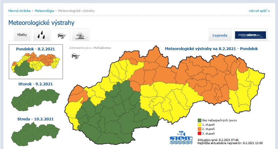 mapa poladovica