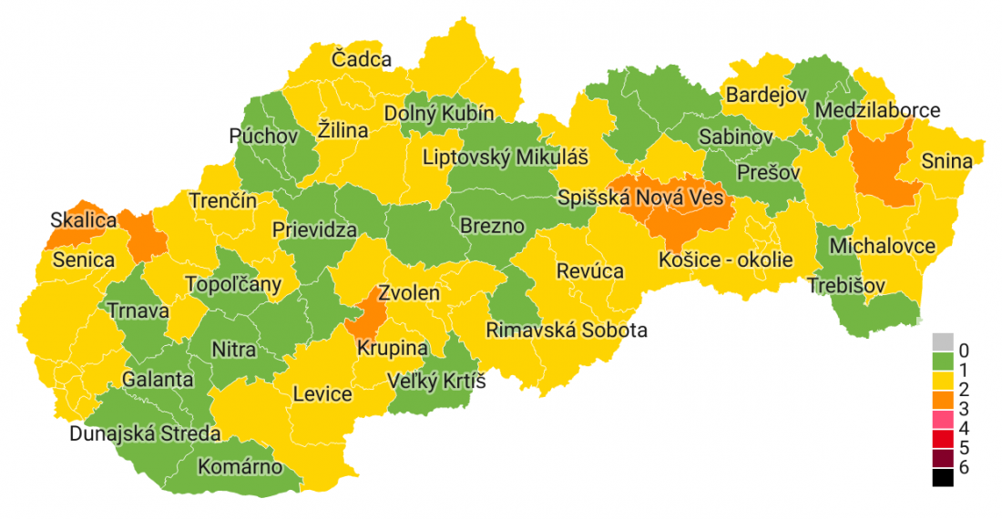 mapa korona 16 6