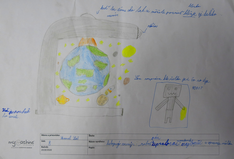 planetarium kresba