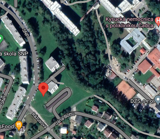 cadca ceresnovy sad mapa2