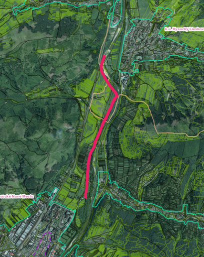 ochodnica knm mapa