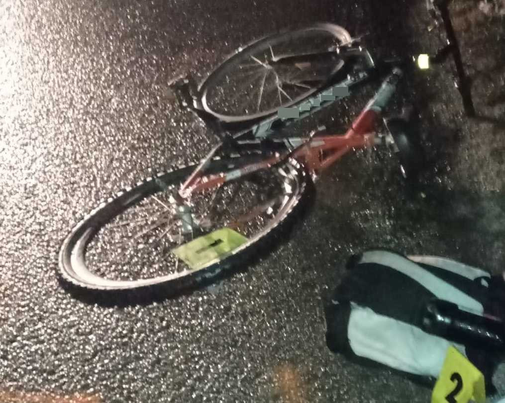bicykel nehoda v