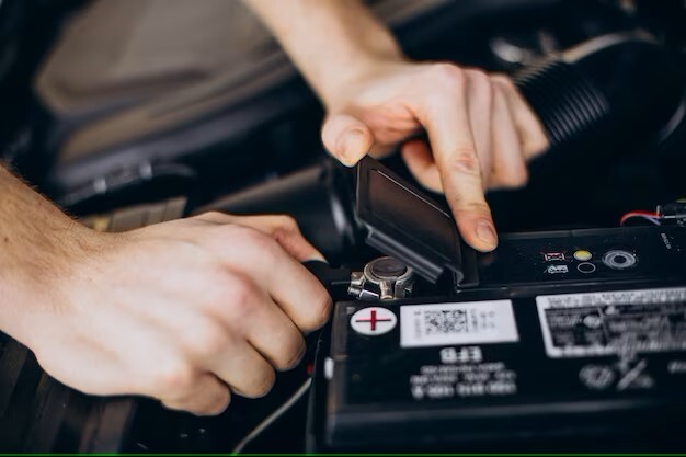 bateria auto kontrola