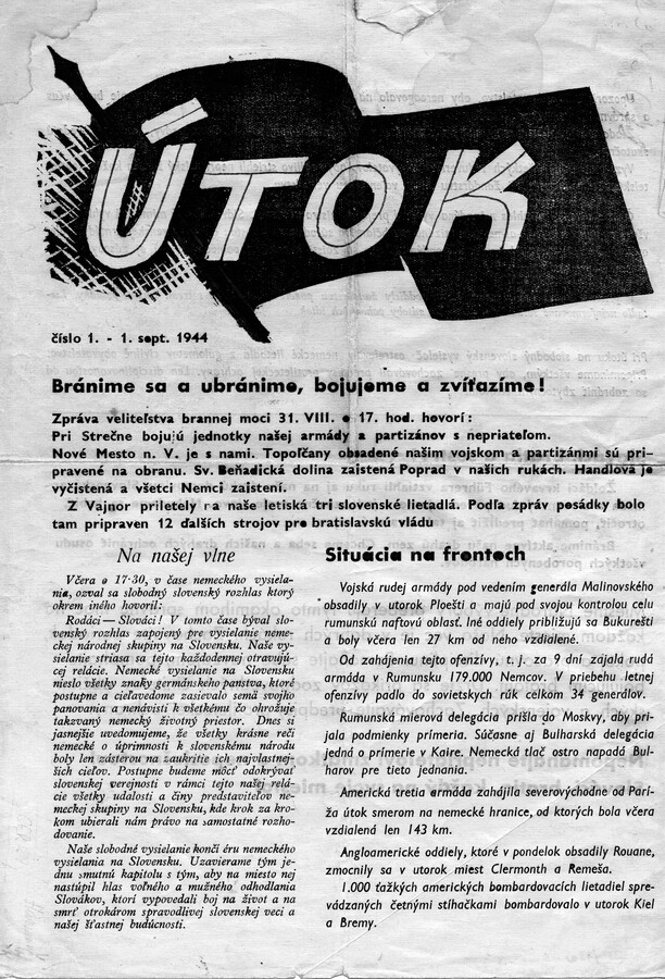 6 tlac utok
