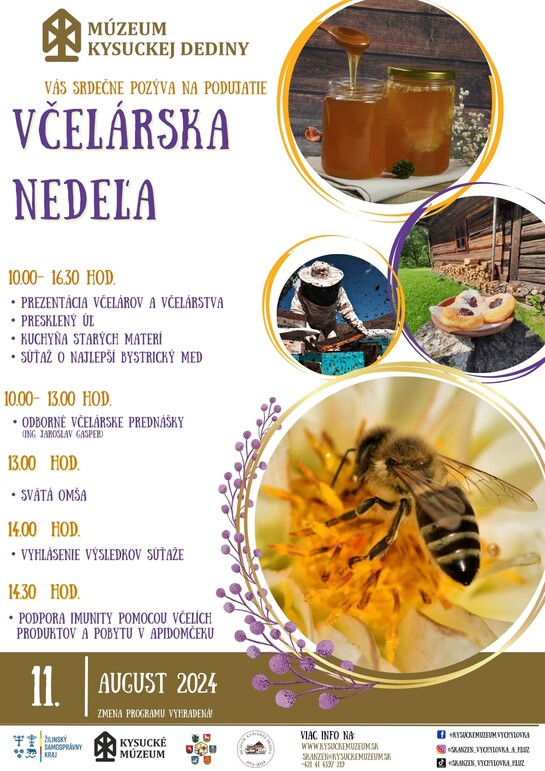 včelárska nedeľa plagát