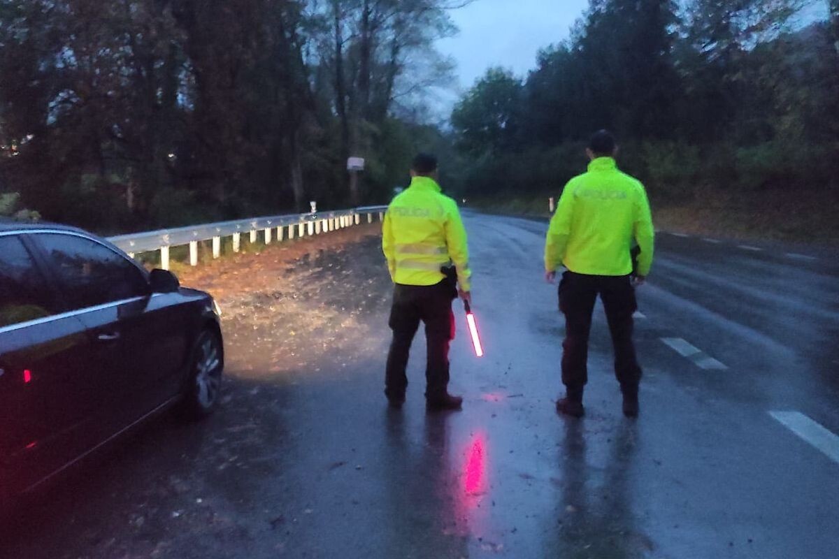 policajna akcia