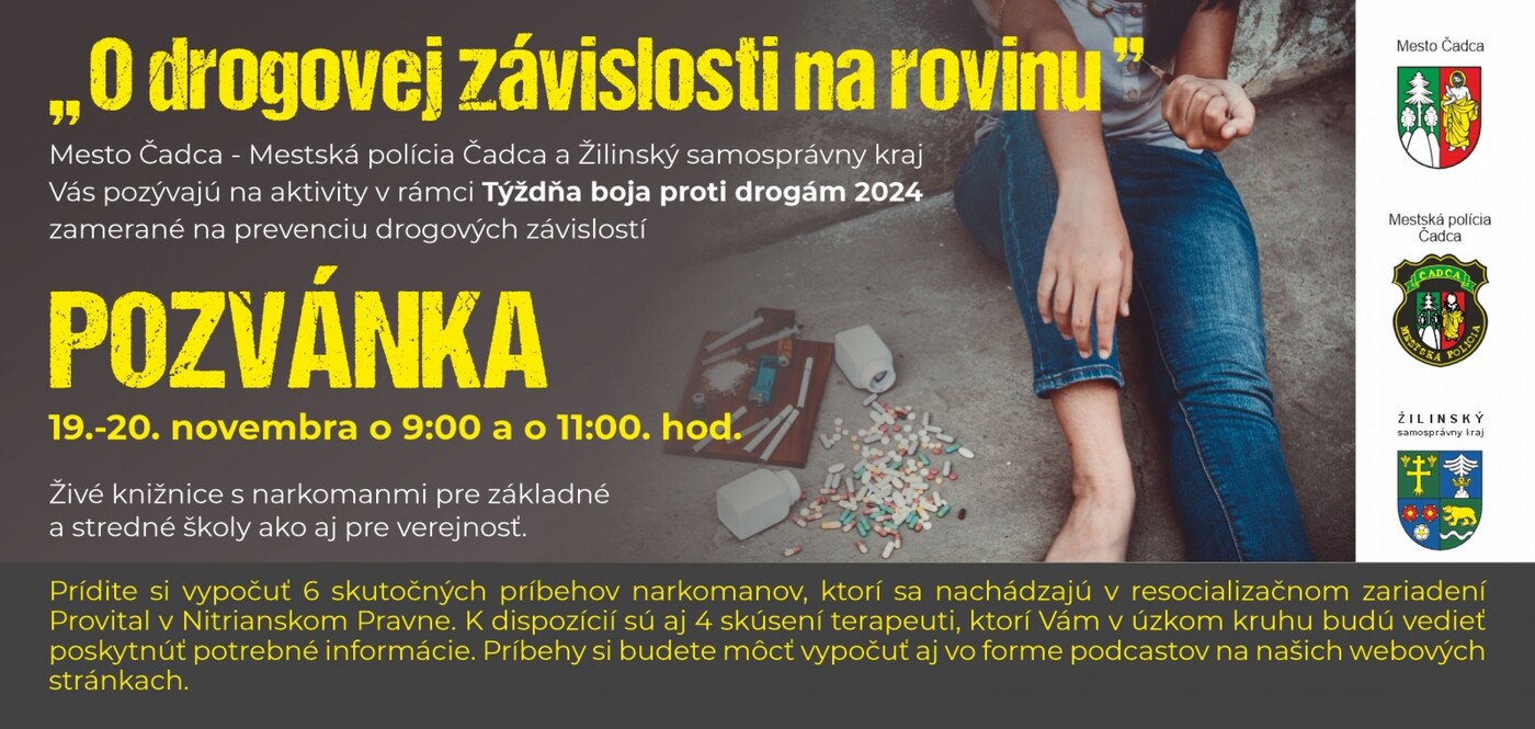 plagat o drogovej závislosti