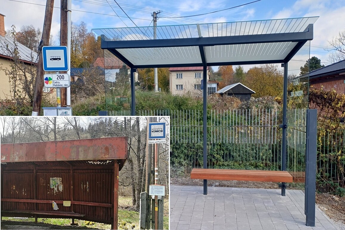 nova autobusava zastavka cadca00