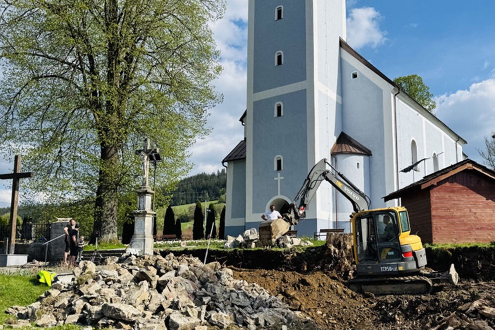 oplotenie kostol vysoka