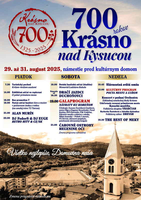 pozvanka krasno 2025