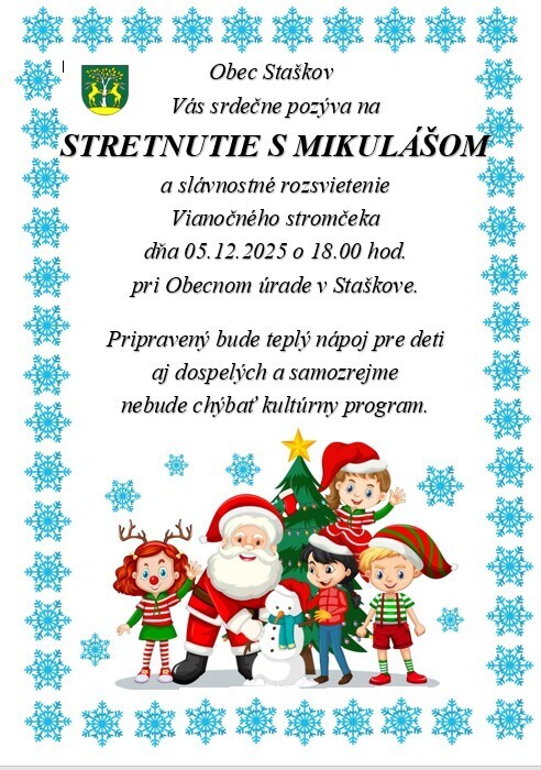 staskov plagát mikuláš