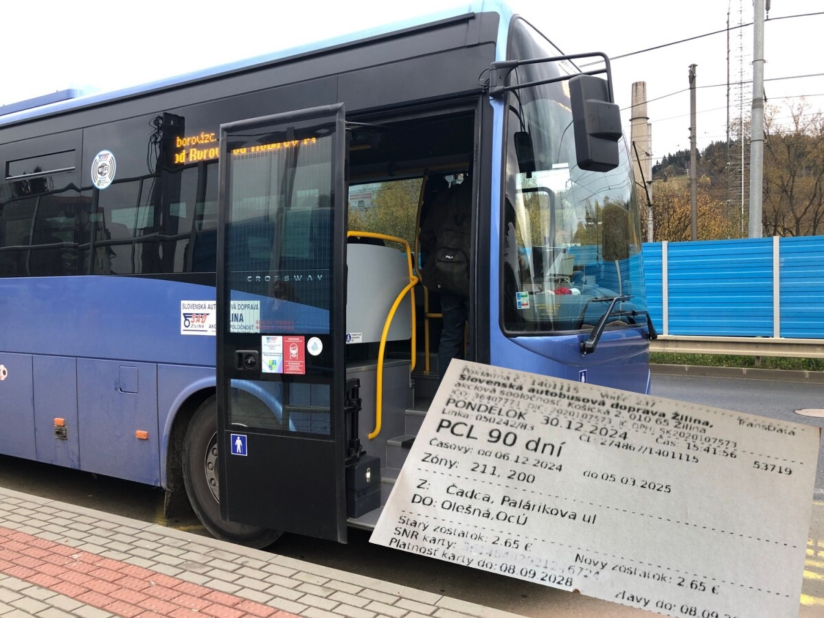bus cadca listok