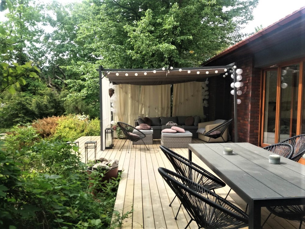 antracytowa pergola tarasowa la palma 3x4 garden point pergole tarasowe 12915
