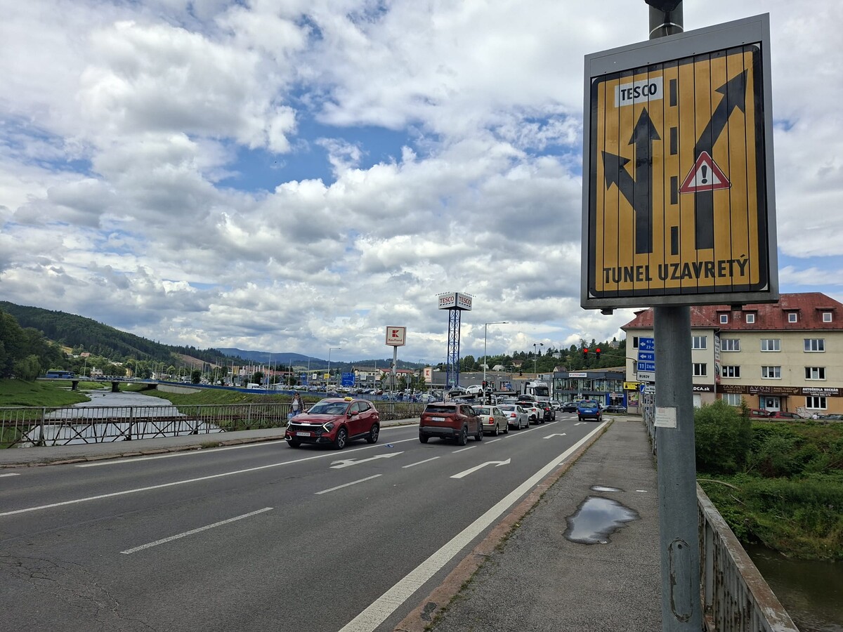 cesta cadca3 tune uzavrety