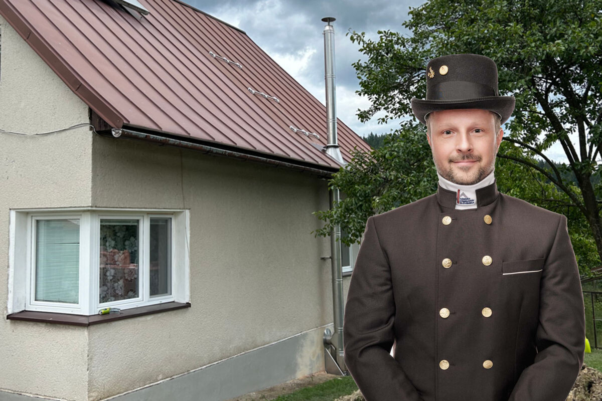 komin revizie