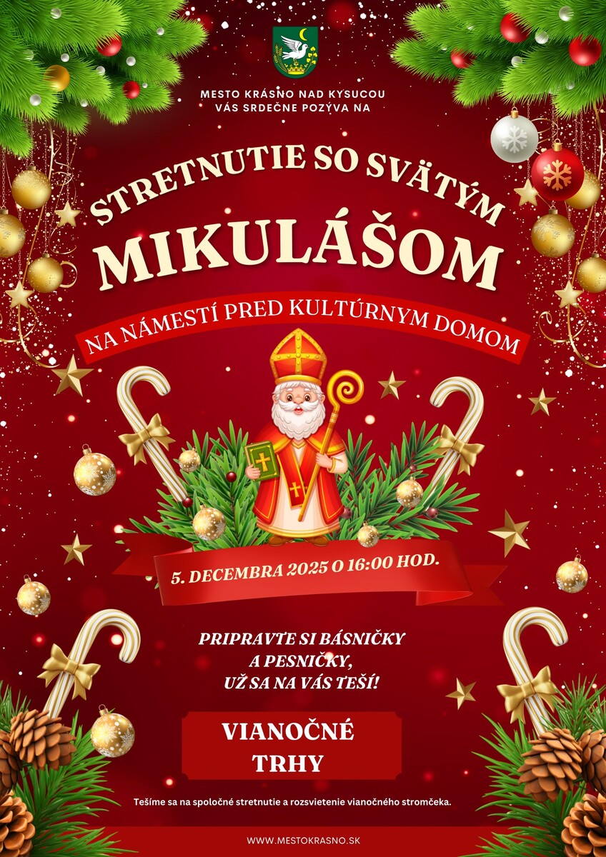 plagat Mikulas Krasno