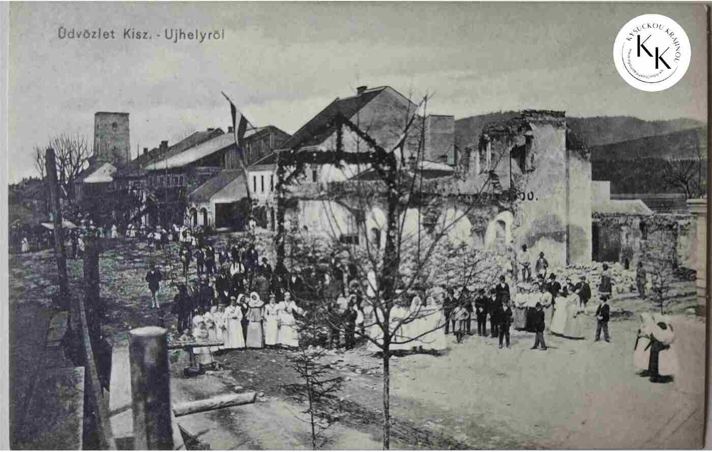 pohladnica kysucke nove mesto 1904 original