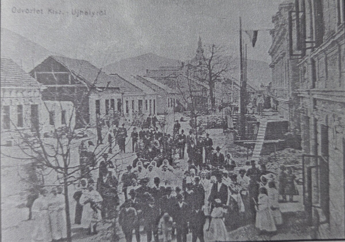 velky poziar 1904 kysucke nove mesto po poziari 1
