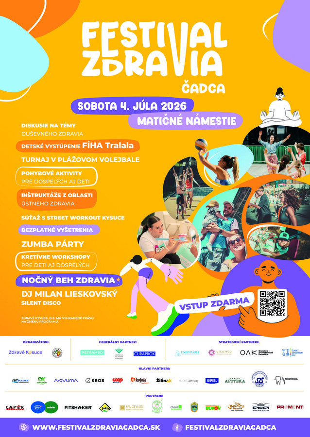 festival zdravia plagat 2026