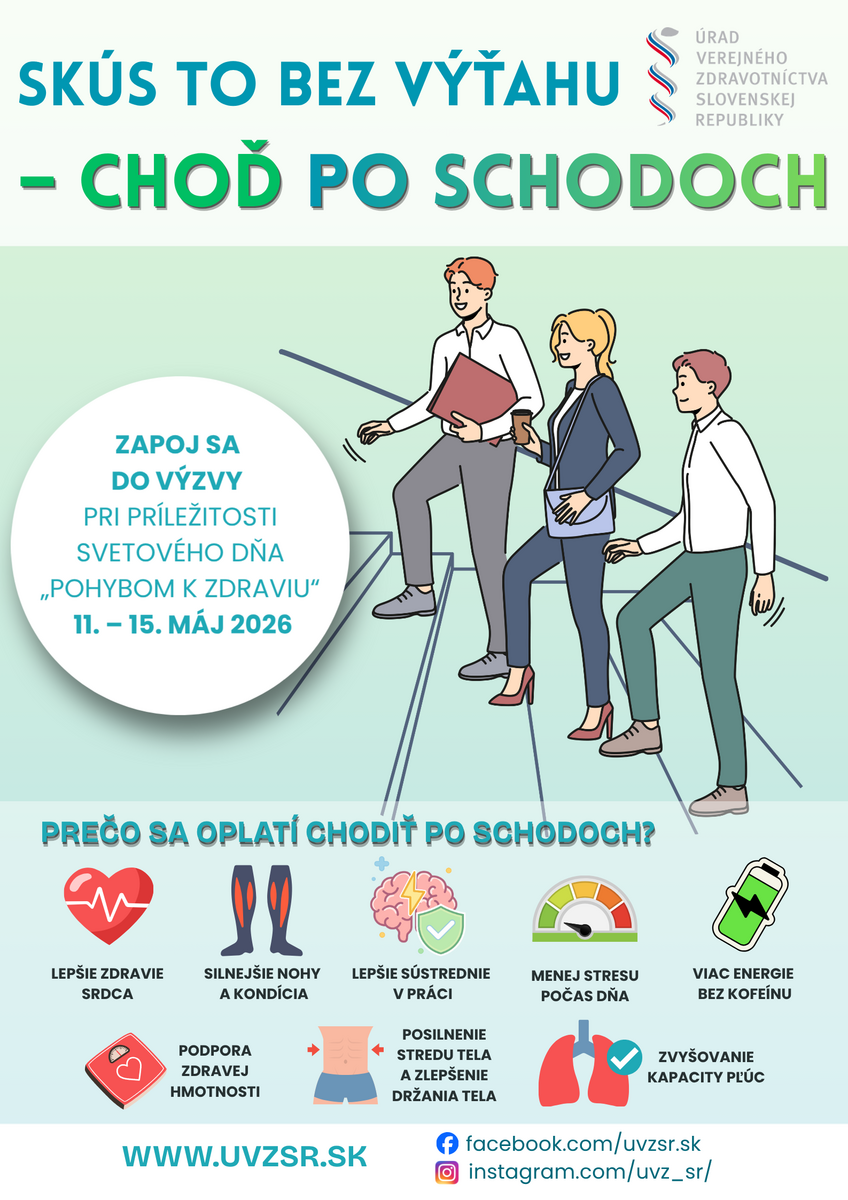 Skús to bez výťahu choď po schodoch