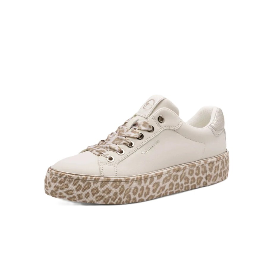 damske tenisky tamaris biele s leopardom obuv lean