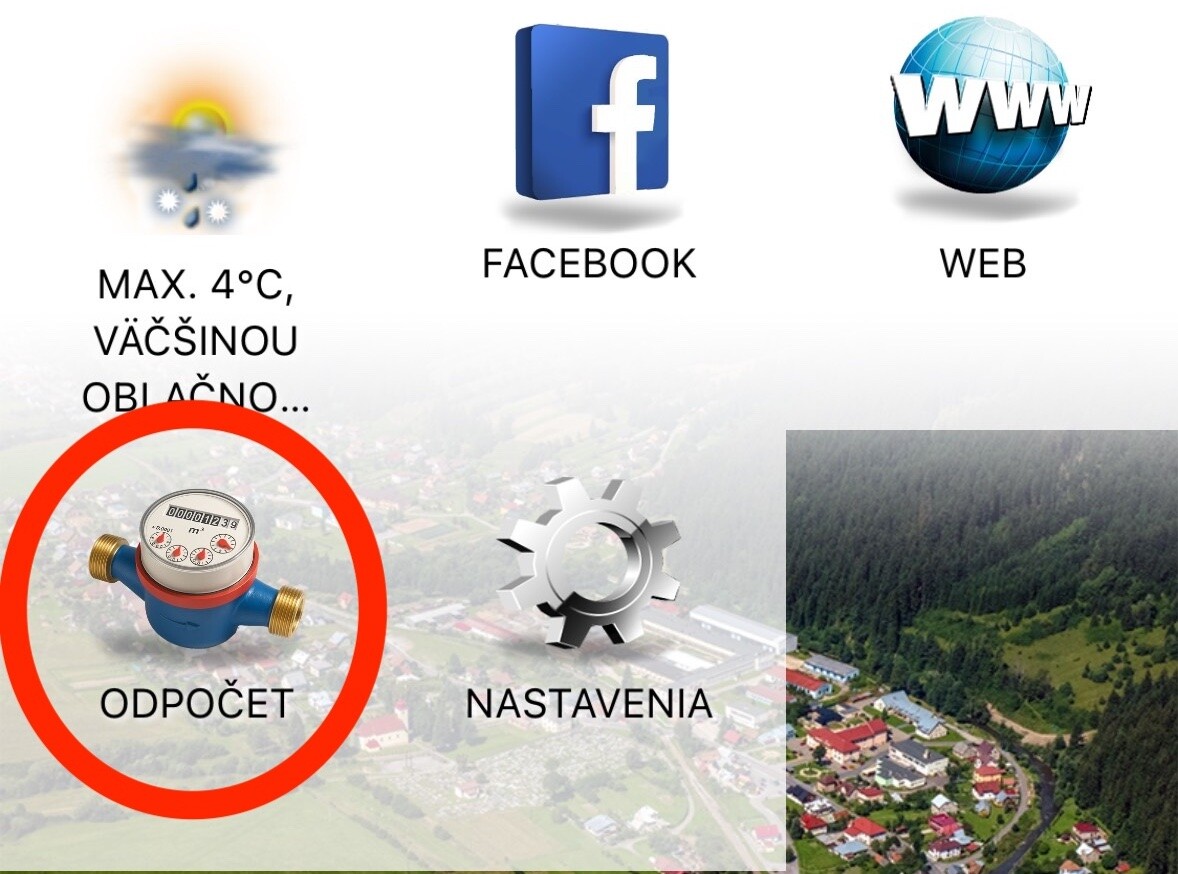 odpocet web
