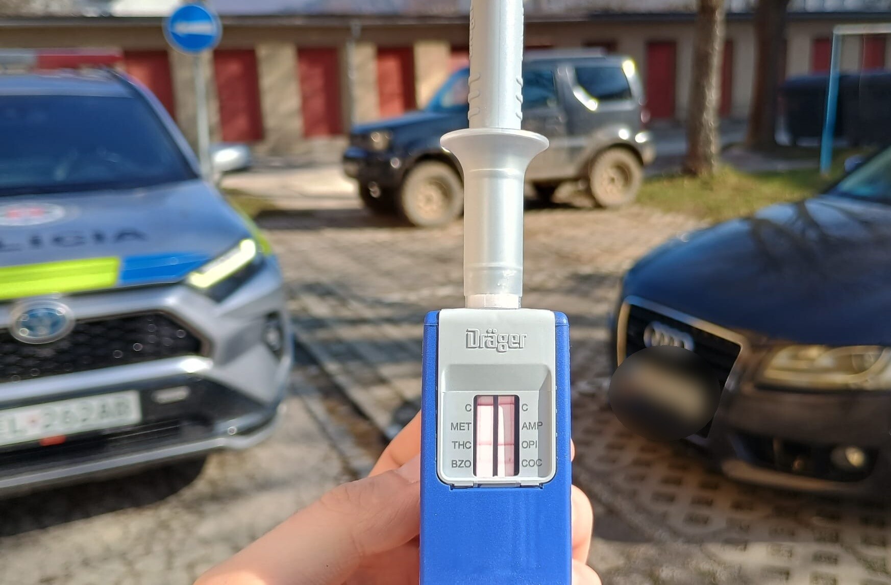 test drogy policia