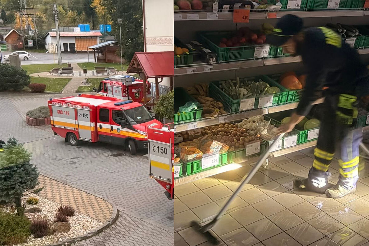 zasah hasici vysoka