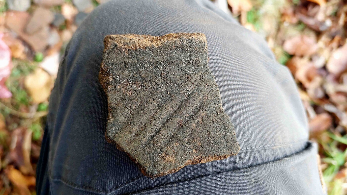 Tento krásny kúsok objavila archeologicka Zuzka Staneková