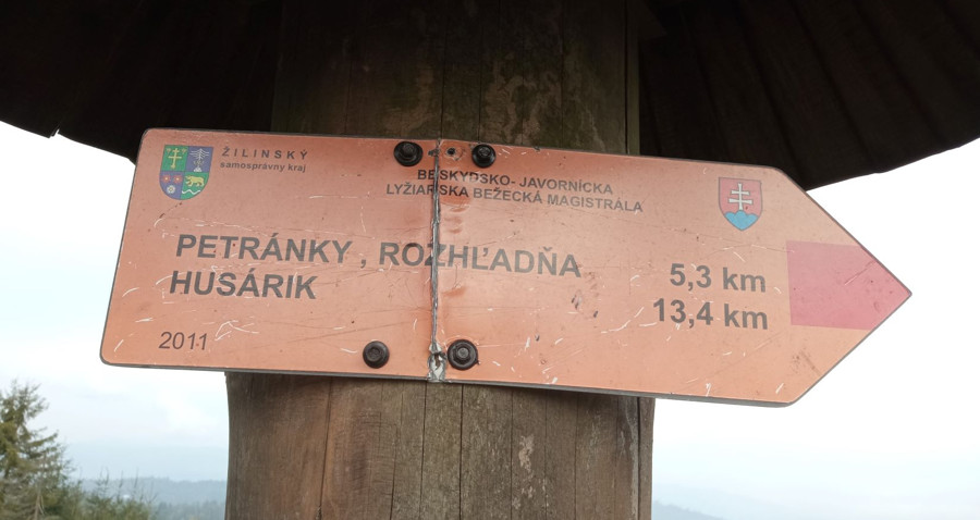 beskydsko javornika lyziarska bezecka magistrala v2