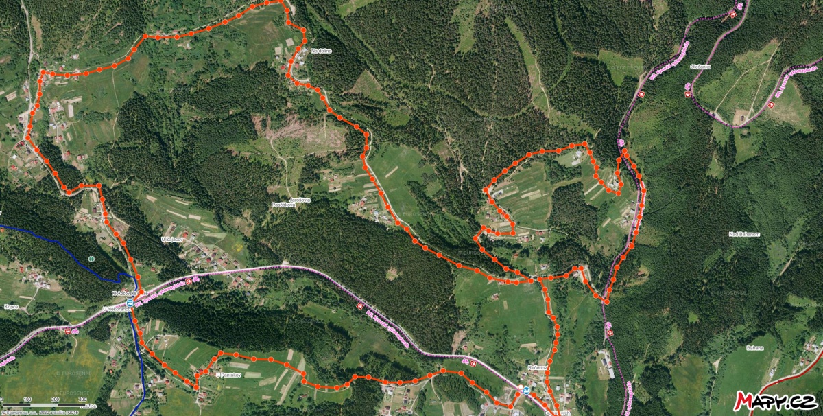 mapa olesna hruby buk