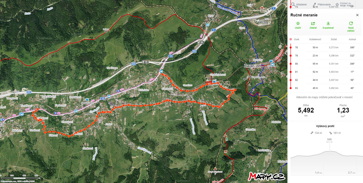 mapa skalite serafinov